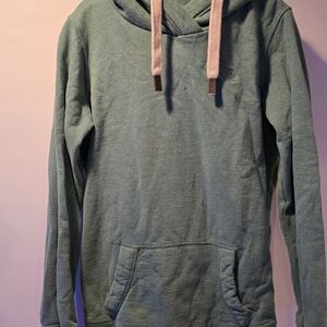 Womens Green Hoodie Sweater